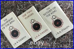 Lord of the Rings Trilogy 1955,59 First UK Editions J. R. R. Tolkien Fantasy SF