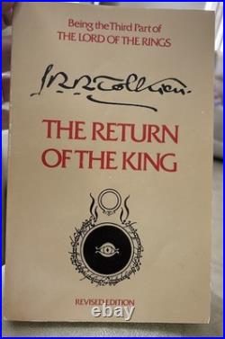 Lord of the Rings Trilogy 1965,1978 Revised 2nd Edition 1st Printing VG+ Maps