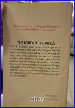 Lord of the Rings Trilogy 1965,1978 Revised 2nd Edition 1st Printing VG+ Maps