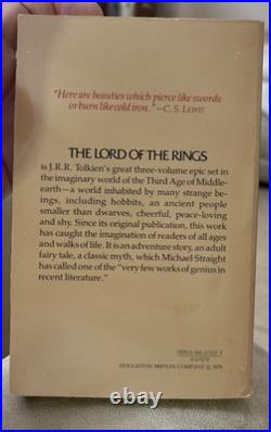 Lord of the Rings Trilogy 1965,1978 Revised 2nd Edition 1st Printing VG+ Maps