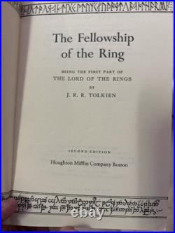 Lord of the Rings Trilogy 1965,1978 Revised 2nd Edition 1st Printing VG+ Maps