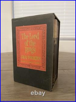 Lord of the Rings Trilogy Box Set 1965 2nd Edition 4th Printing J. R. R. Tolkien