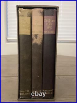 Lord of the Rings Trilogy Box Set 1965 2nd Edition 4th Printing J. R. R. Tolkien