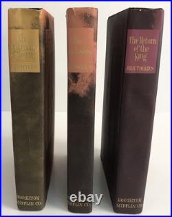 Lord of the Rings Trilogy Box Set 1965 2nd Edition J. R. R. Tolkien Maps READ