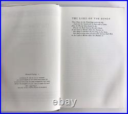 Lord of the Rings Trilogy Box Set 1965 2nd Edition J. R. R. Tolkien Maps READ