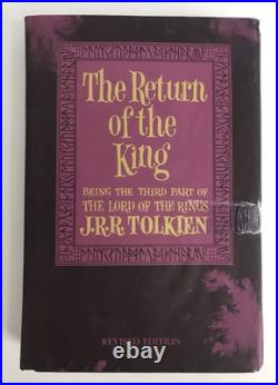 Lord of the Rings Trilogy Box Set 1965 2nd Edition J. R. R. Tolkien Maps READ