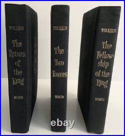Lord of the Rings Trilogy Box Set 1965 2nd Edition J. R. R. Tolkien Maps READ
