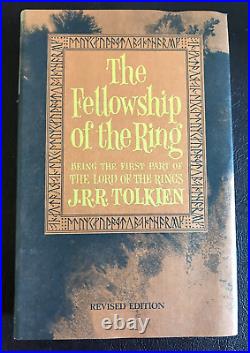 Lord of the Rings Trilogy Box Set JRR Tolkien 1965 HC/DJ with Maps/Slipcovers ++