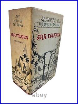 Lord of the Rings Trilogy Box Set JRR Tolkien First Edition 7th-9th US Printing