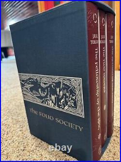 Lord of the Rings Trilogy Folio Society Limited Edition Numbered Signed