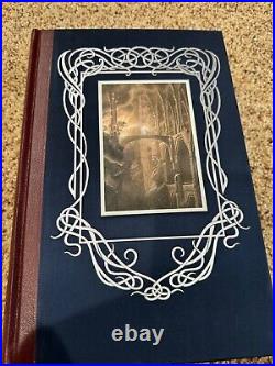 Lord of the Rings Trilogy Folio Society Limited Edition Numbered Signed