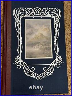 Lord of the Rings Trilogy Folio Society Limited Edition Numbered Signed