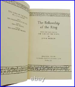 Lord of the Rings Trilogy J. R. R. TOLKIEN First READER'S UNION Edition 1960