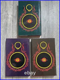 Lord of the Rings Trilogy J. R. R Tolkien 1974 Revised 2nd Edition Hardback