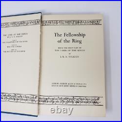 Lord of the Rings Trilogy -JRR Tolkien (1st US Ed/12th/8th/8th Prints with Maps)