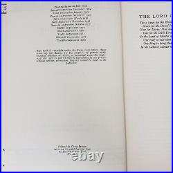 Lord of the Rings Trilogy -JRR Tolkien (1st US Ed/12th/8th/8th Prints with Maps)