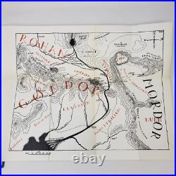 Lord of the Rings Trilogy -JRR Tolkien (1st US Ed/12th/8th/8th Prints with Maps)