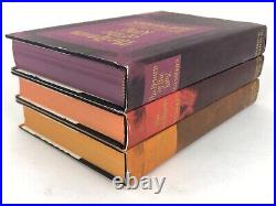 Lord of the Rings Trilogy JRR Tolkien HC DJ BCE set slipcase 1965 VG