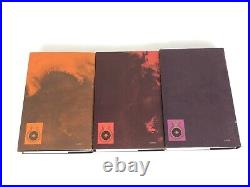 Lord of the Rings Trilogy JRR Tolkien HC DJ BCE set slipcase 1965 VG