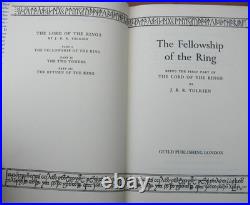 Lord of the Rings Trilogy- Tolkien fellowship two towers return king hobbit