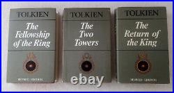 Lord of the Rings Trilogy by J. R. R Tolkien 1969, 1970 Revised 2nd Edition