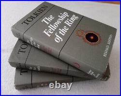 Lord of the Rings Trilogy by J. R. R Tolkien 1969, 1970 Revised 2nd Edition