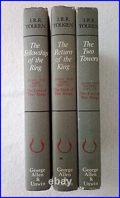 Lord of the Rings Trilogy by J. R. R Tolkien 1969, 1970 Revised 2nd Edition