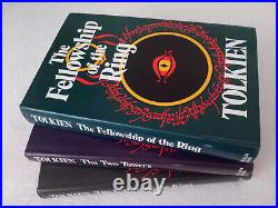 Lord of the Rings Trilogy by J. R. R Tolkien 1974 Revised 2nd Edition