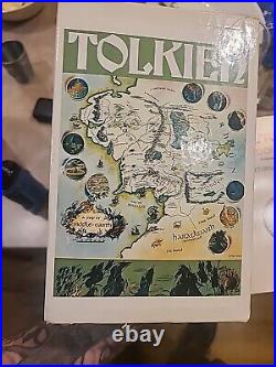 Lord of the Rings Trilogy by J. R. R. Tolkien 1975 3 Vol Box Set PB 4th Printing