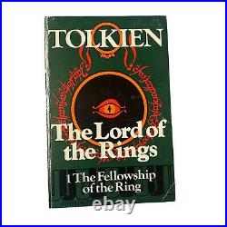 Lord of the Rings Vintage 1976 Book Box Set Tolkien Two Towers Fellowship Return