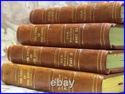 Lord of the Rings and The Hobbit JRR Tolkien Series Leather Bound Edition
