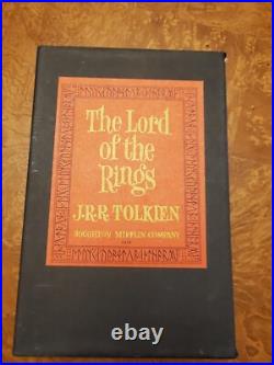 Lord of the Rings box set by J. R. R. Tolkien (2nd Edition 3rd/4th Printing)