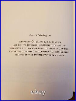 Lord of the Rings box set by J. R. R. Tolkien (2nd Edition 3rd/4th Printing)