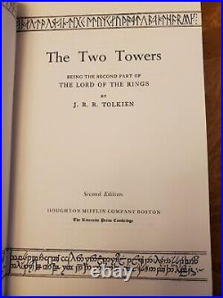 Lord of the Rings box set by J. R. R. Tolkien (2nd Edition 3rd/4th Printing)