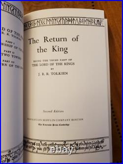 Lord of the Rings box set by J. R. R. Tolkien (2nd Edition 3rd/4th Printing)