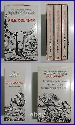 Lord of the Rings by J. R. R. Tolkien 1965 trilogy box set softcover early print