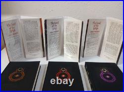 Lord of the Rings by J. R. R Tolkien Beautiful UNREAD Set 2nd Edition 4th Print