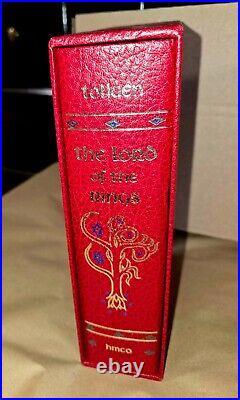 Lord of the Rings by J. R. R. Tolkien, Collector's Edition, Slipcase Leather