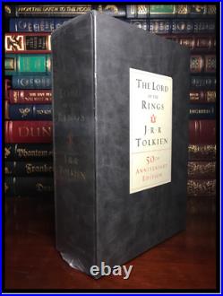 Lord of the Rings by J. R. R. Tolkien Deluxe 50th Sealed Hardcover Gift Edition