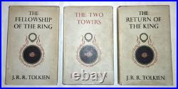 Lord of the Rings by J. R. R. Tolkien Original First Edition 13/13/9 Printings