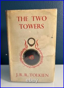 Lord of the Rings by J. R. R. Tolkien, Uk First Editions, Original Dust Jackets