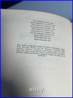 Lord of the Rings by J. R. R. Tolkien, Uk First Editions, Original Dust Jackets