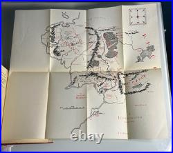 Lord of the Rings by J. R. R. Tolkien, Uk First Editions, Original Dust Jackets