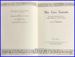Lord of the Rings by Tolkien Three Parts HCDJ Slipcase Good Condition
