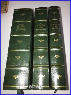 Lord of the rings silmarillion hobbit Tolkien beautiful bindings 27jl