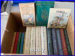 Lot 17 JRR Tolkien Books Lord Of The Rings Vintage Tree Leaf Lost Tales Road etc