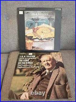 Lot J. R. R. Tolkien Reads & Sings The Hobbit & The Lord Of The Rings Vinyl Caed