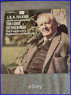 Lot J. R. R. Tolkien Reads & Sings The Hobbit & The Lord Of The Rings Vinyl Caed