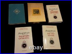 Lot Of 5The Lord of the Rings JRR Tolkien Book Set Please read description