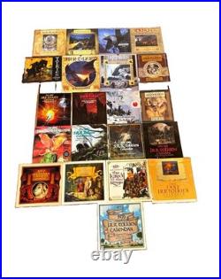 Lot of 21 J. R. R. Tolkien Illustrated Lord of the Rings Calendars Collection